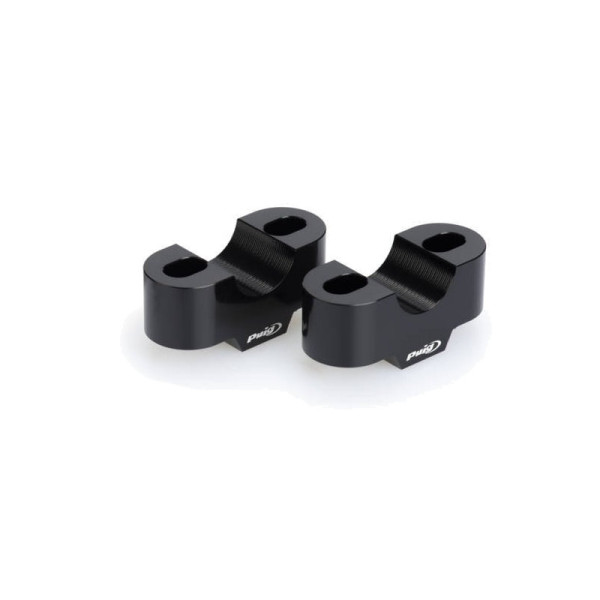 Puig 20mm Handlebar Risers For 22mm Bars Black